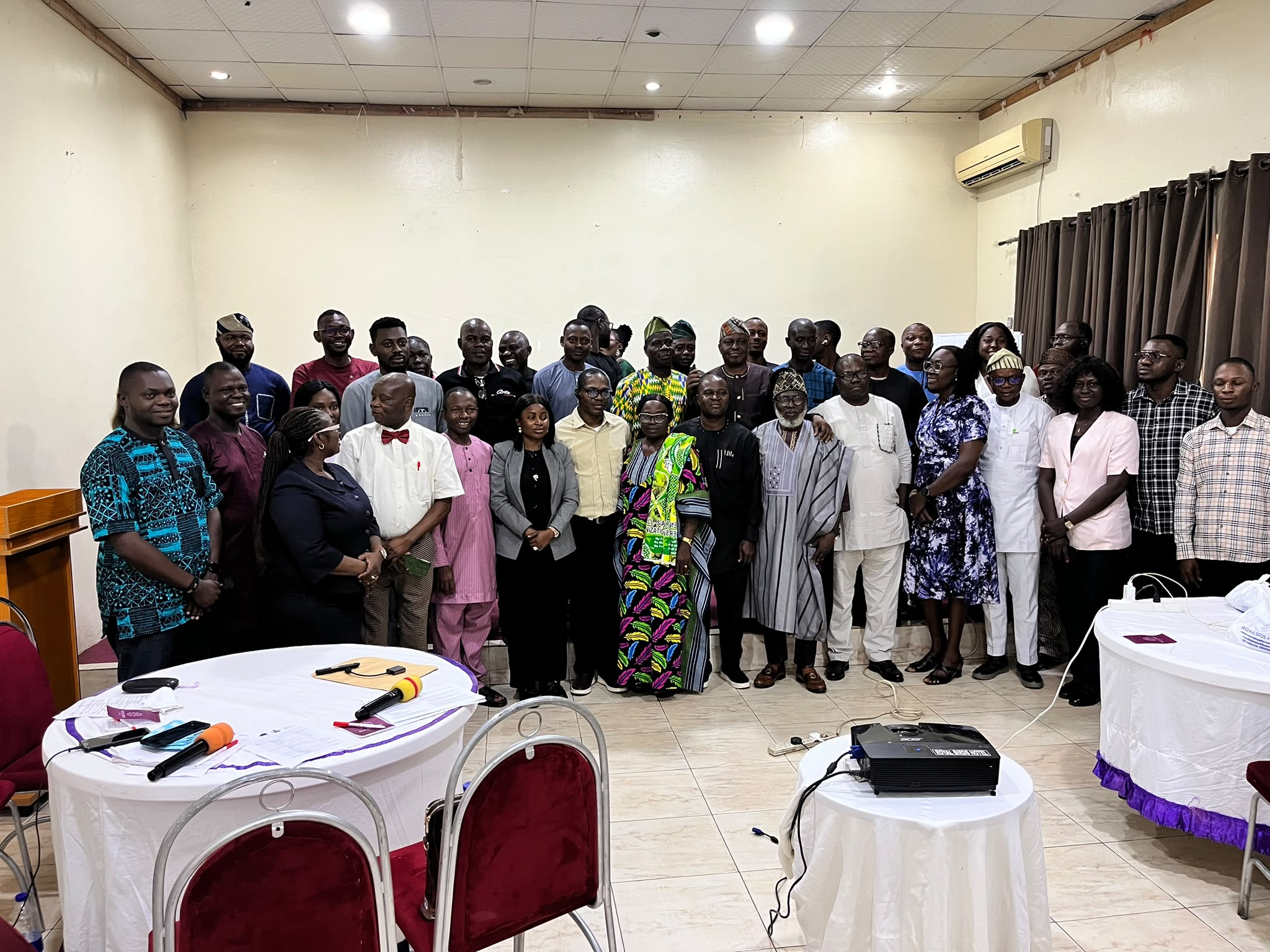 Stakeholders convened at the Sustainable Cocoa MSP inauguration, Royal Bird Hotel, Akure